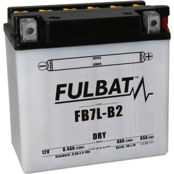 Akumulator Fulbat YB7L-B DRY FB7L-B 12V 8.4Ah 85A